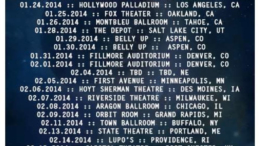 Tour Dates | STS9 Announce Winter Tour