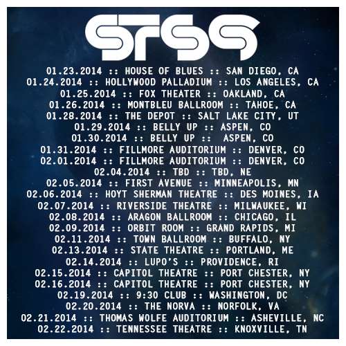 Tour Dates | STS9 Announce Winter Tour