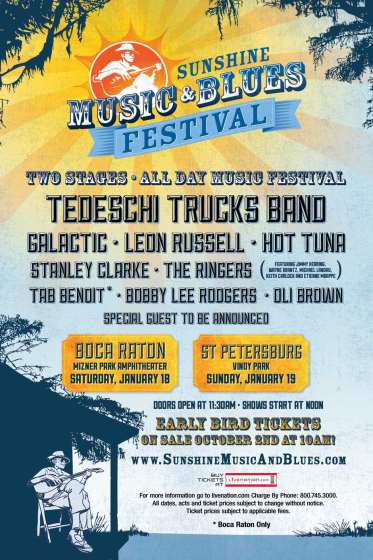 Sunshine Music And Blues Festival | Tedeschi Trucks Band