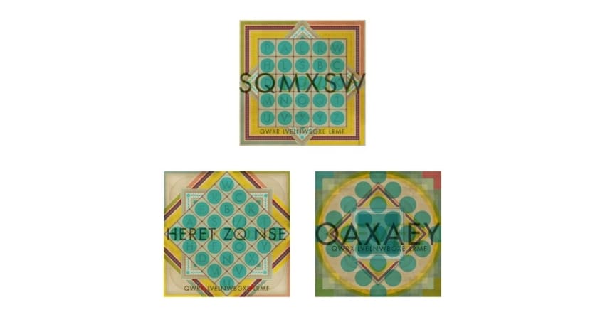 Cracking The Code | Trey Anastasio Band Paper Wheels Artwork