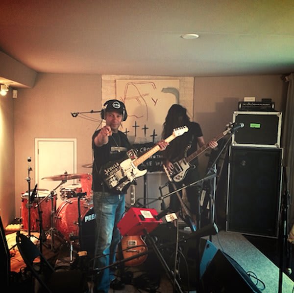 Rage Against The Machine Guitarist Recording With Bassnectar