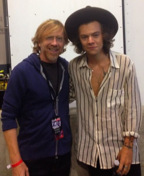 When Harry Met Trey | Anastasio Visits With Styles Of One Direction
