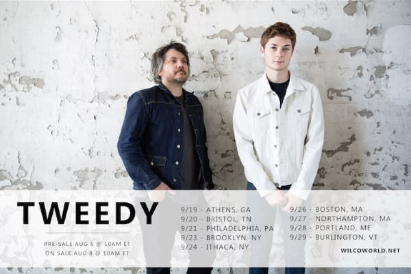 Tour Dates | Jeff Tweedy's TWEEDY Adds Fall Dates