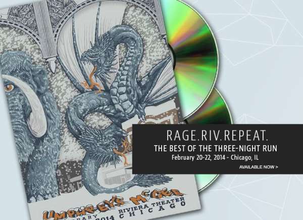 Umphrey's Announces Rage Riv Repeat DVD & Blu-Ray