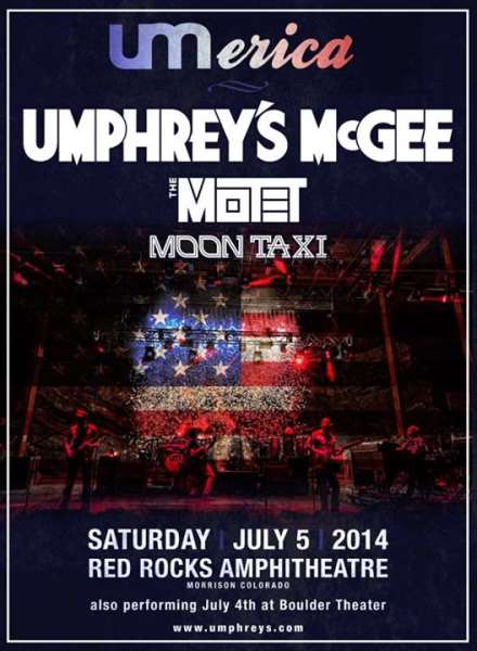 Celebrate UMerica With Umphrey's In Colorado This July