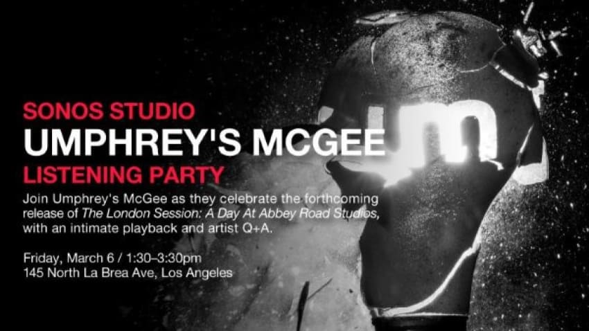 Sonos To Host Umphreys McGee Listening Party