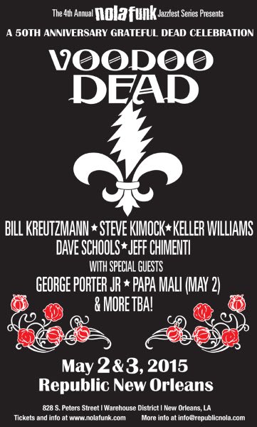 Voodoo Dead | Kreutzmann To Lead Jazz Fest One-Off