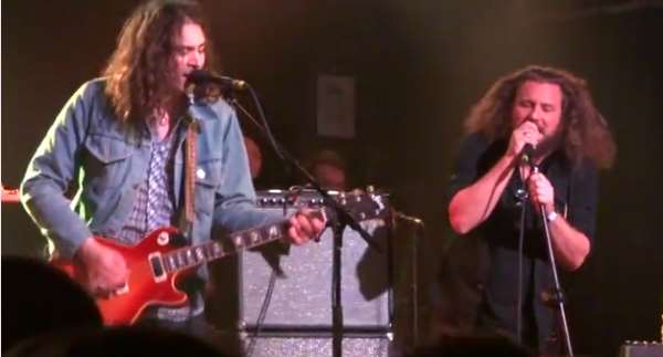 Jim James Guests With War On Drugs In Portland