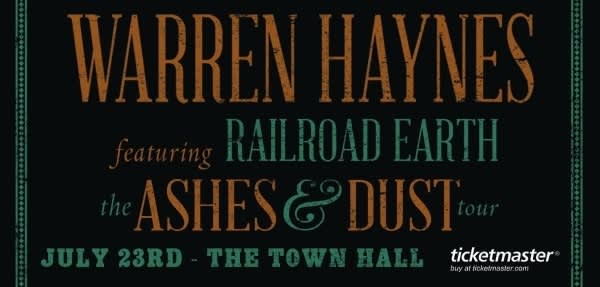 Warren Haynes & Railroad Earth Announce NYC Show