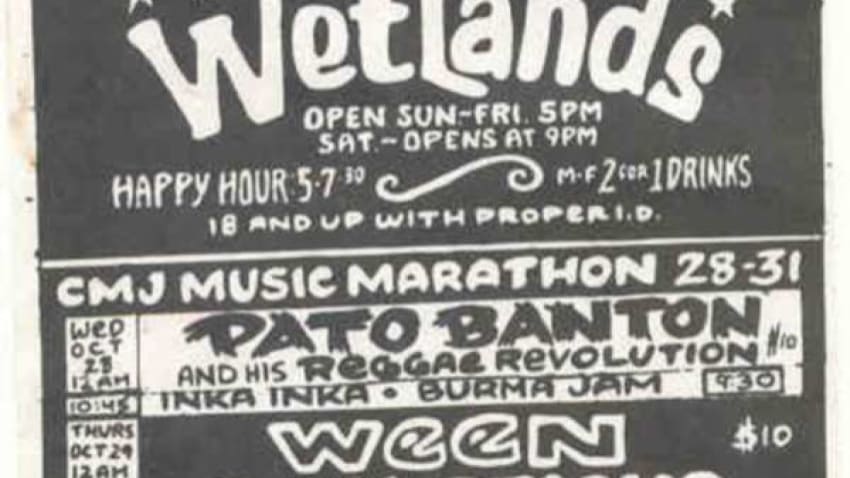 Throwback Thursday | Ween At The Wetlands