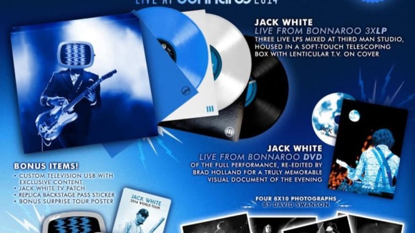 Jack White To Release Bonnaroo Set On Vinyl & DVD