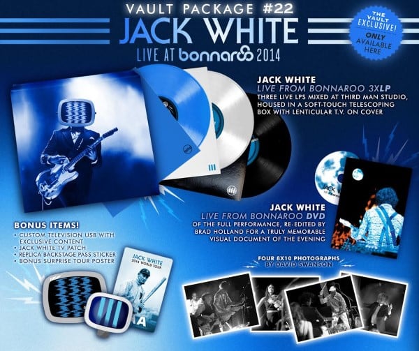 Jack White To Release Bonnaroo Set On Vinyl & DVD