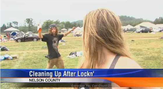 Widespread Panic Wooer Video Bombs Local News Report