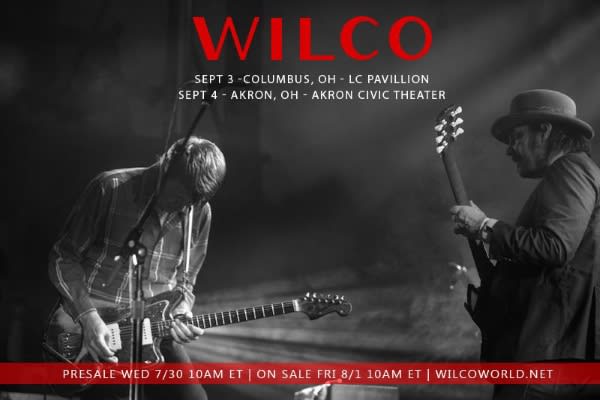 Wilco Announces A Pair Of Ohio Shows