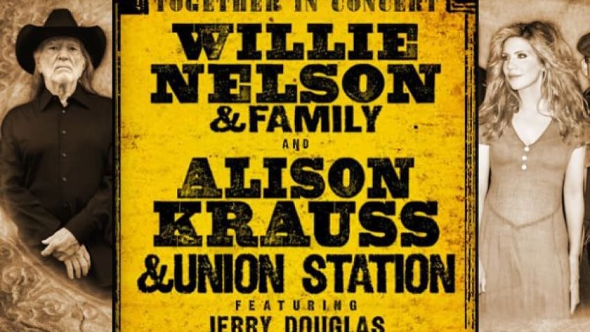 Tour Dates | Willie Nelson To Tour With Alison Krauss & Union Station