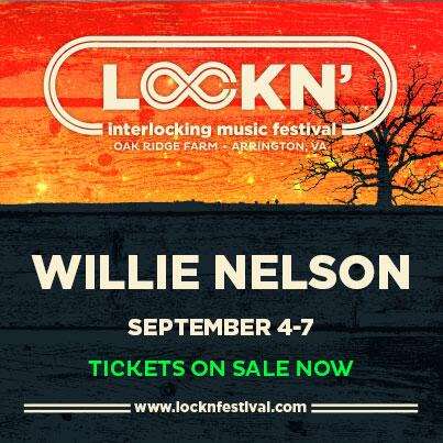 Willie Nelson Added To Lockn' Festival