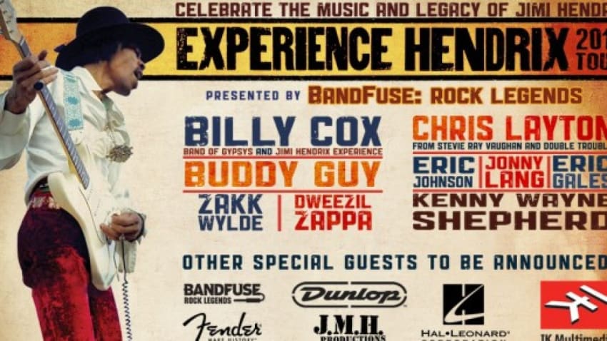 Rich Robinson and Robby Krieger Among Experience Hendrix Adds