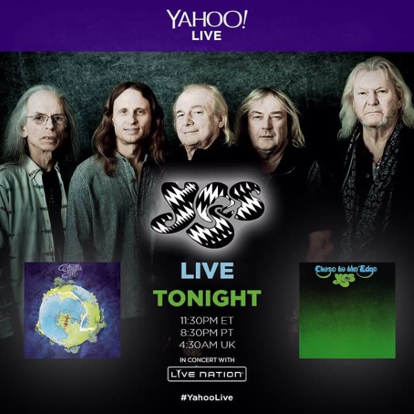 Couch Tour Alert | Yes Live From San Jose Free Webcast