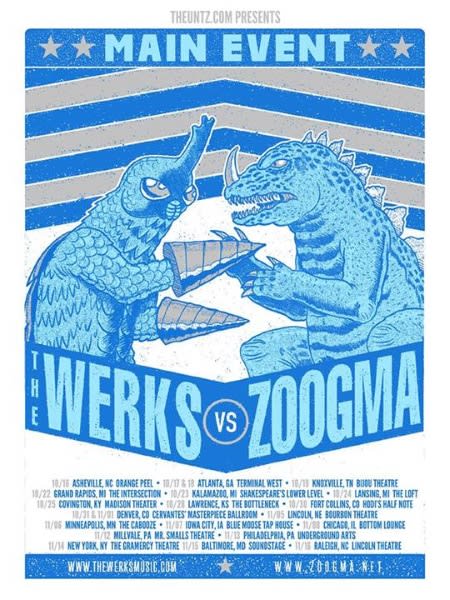 Tour Dates | The Werks Vs. Zoogma Co-Headlining Tour