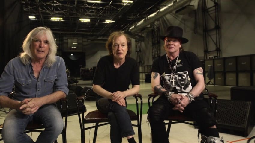 Axl Rose ACDC Screengrab