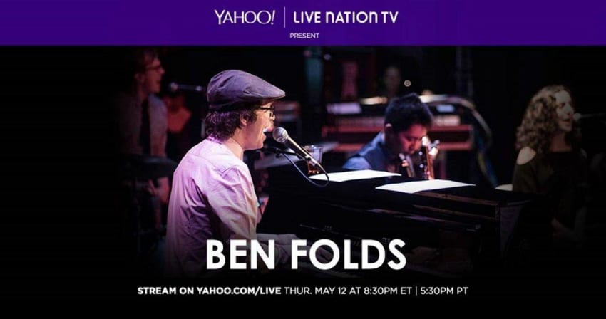 Ben Folds Yahoo Webcast