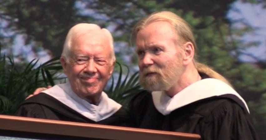 Jimmy Carter Gregg Allman Screengrab Crop