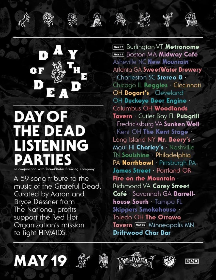 Day Of The Dead Parties Poster