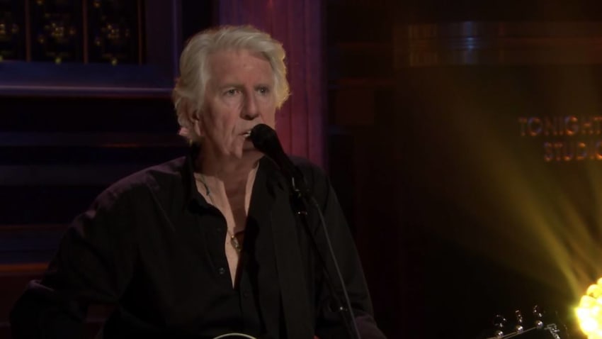 Graham Nash Appears On ‘The Tonight Show’ & Extends Tour