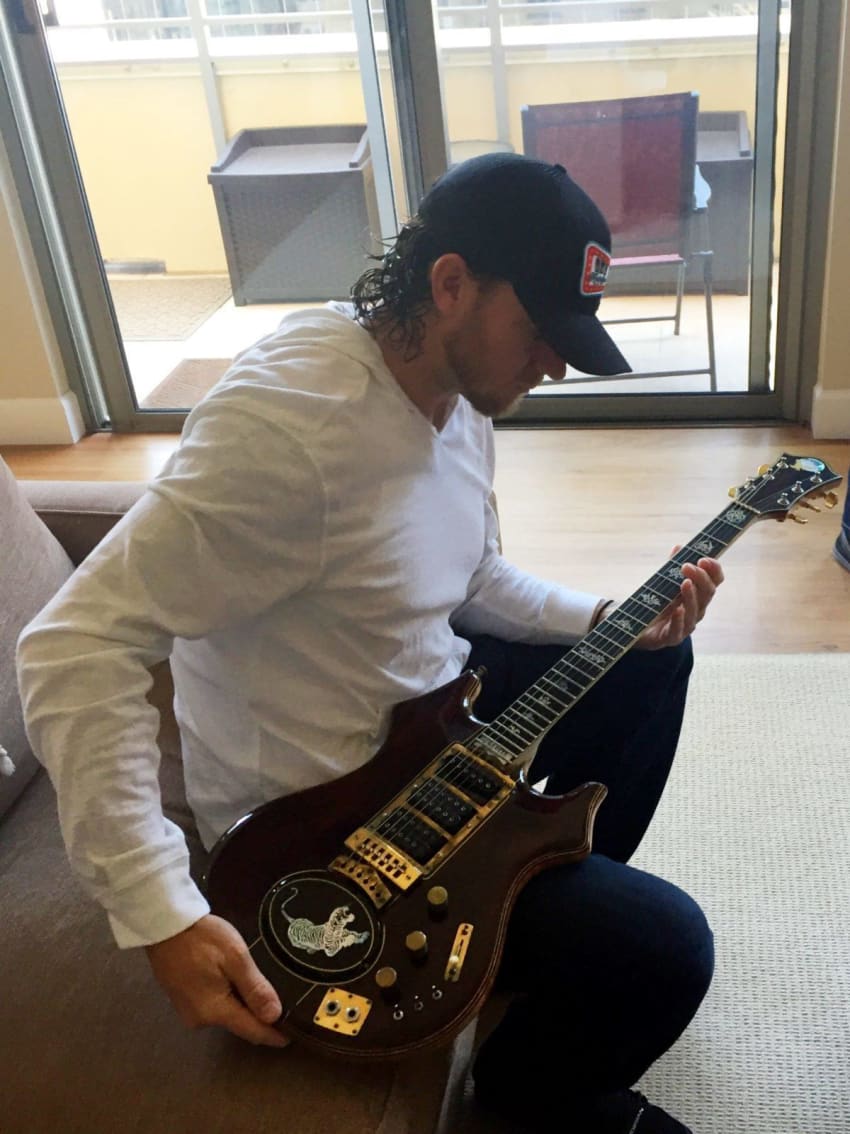 Jake Peavy With Tiger