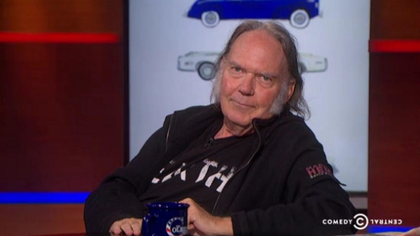 Neil Young To Make 'Late Show With Stephen Colbert' Debut