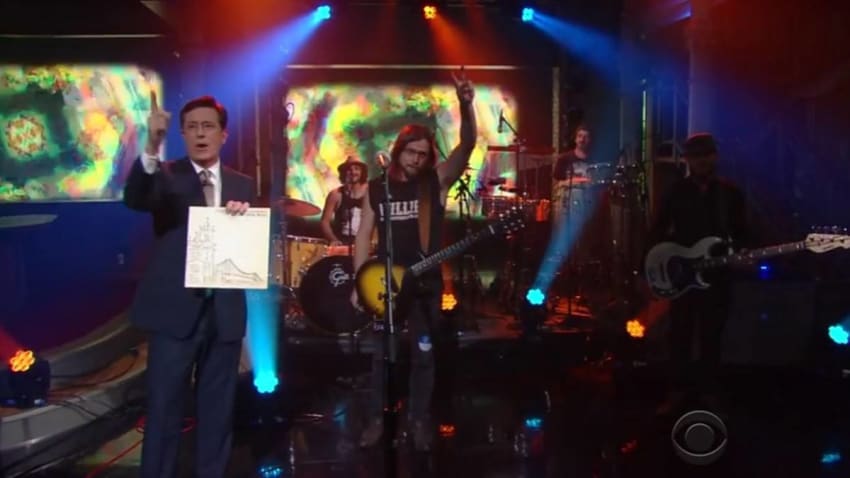 Lukas Nelson & Promise Of The Real Rock 'The Late Show With Stephen Colbert'