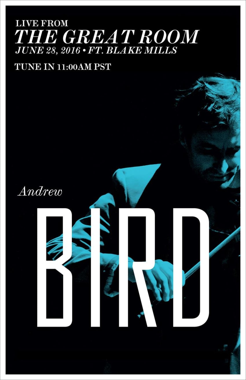 Bird Mills Live From The Great Room Poster