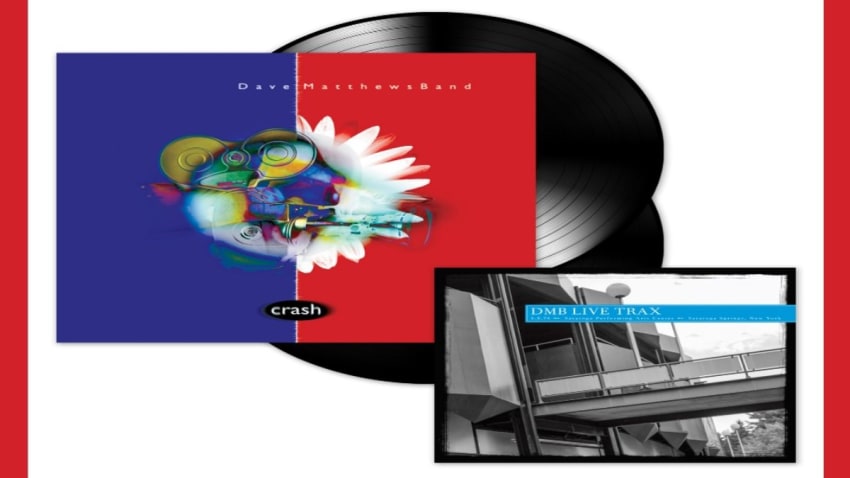 Dave Matthews Band Announces New 'Live Trax' & First-Ever 'Crash' Vinyl Release