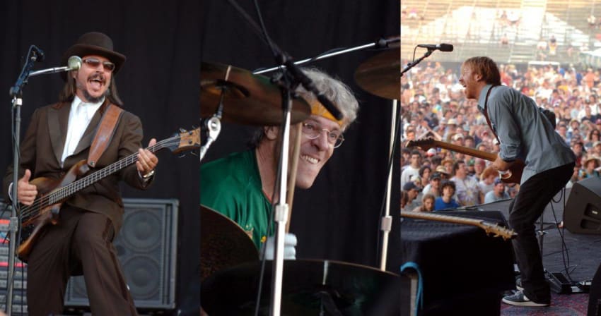 Oysterhead Bonnaroo 2006 Kravitz Collage Crop