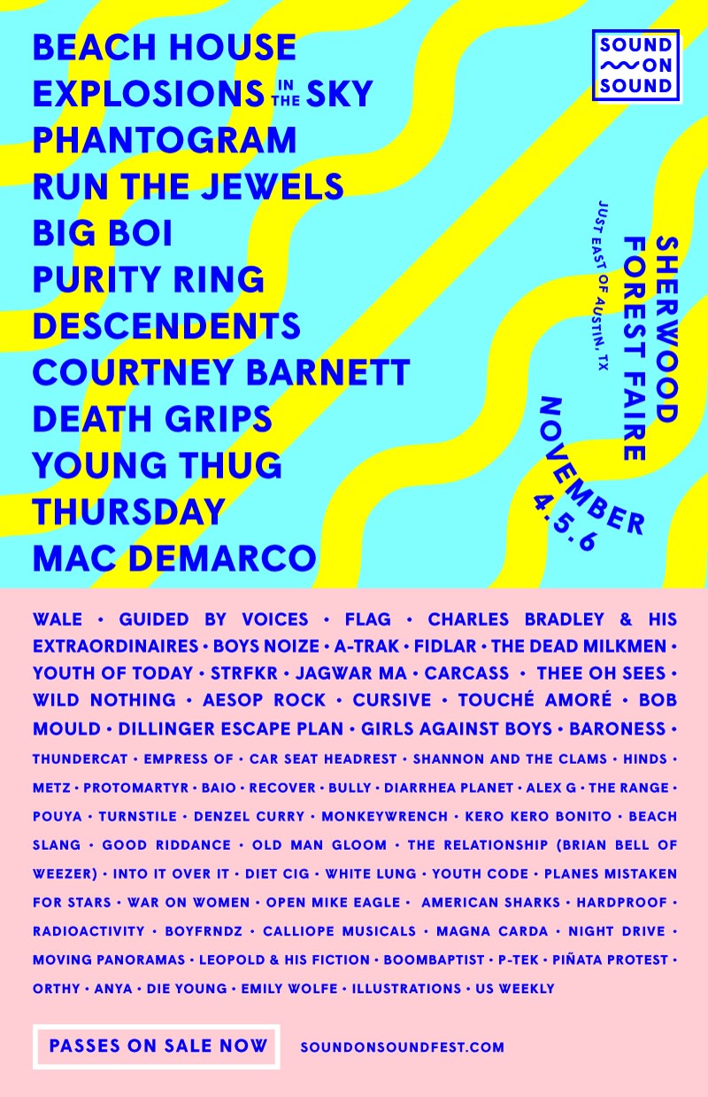 Sound On Sound 2016 Poster