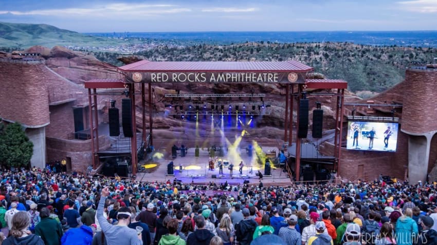 Live At Red Rocks Spotify Playlist