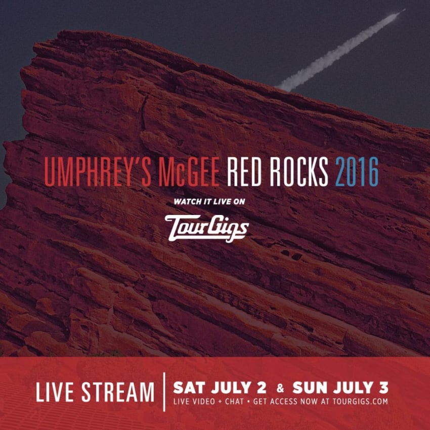 UM TourGigs Red Rocks Admat