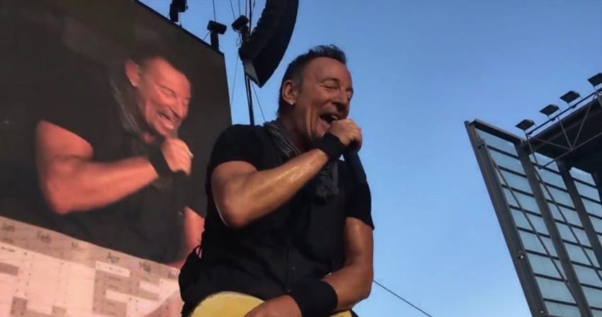 Bruce Springsteen Denmark Screengrab Crop