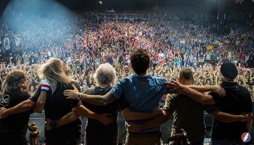 Dead & Company Hug Instagram