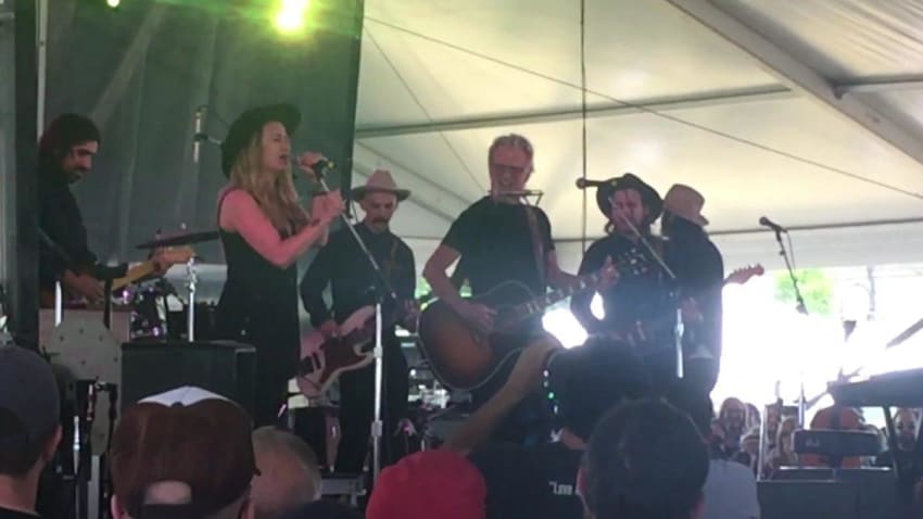 Margo Price Joins Kris Kristofferson At Surprise Newport Folk Festival Set