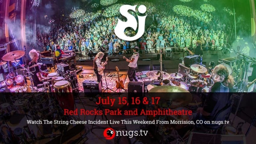 The String Cheese Incident Announces Red Rocks Webcasts