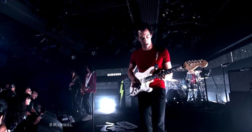 The Strokes Kimmel Screengrab Crop