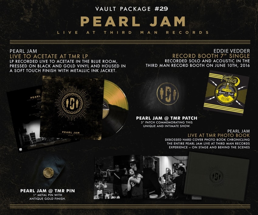 Vault Package 29 Third Man Pearl Jam Admat