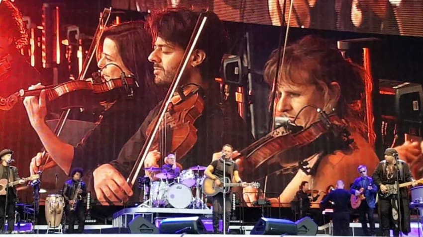 Bruce Springsteen Dusts Off Tour Debuts & Performs With String Section In Rome