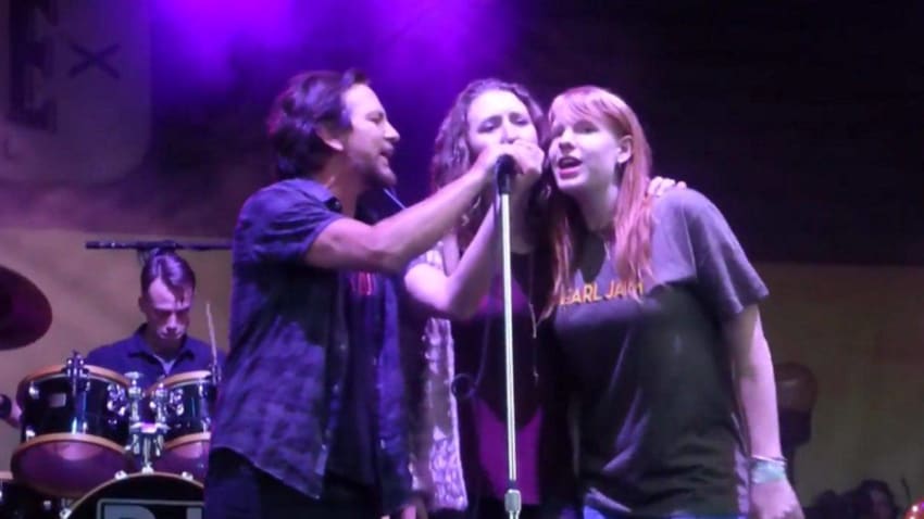 Pearl Jam Welcomes Karaoke Winners For 'Daughter' In Telluride