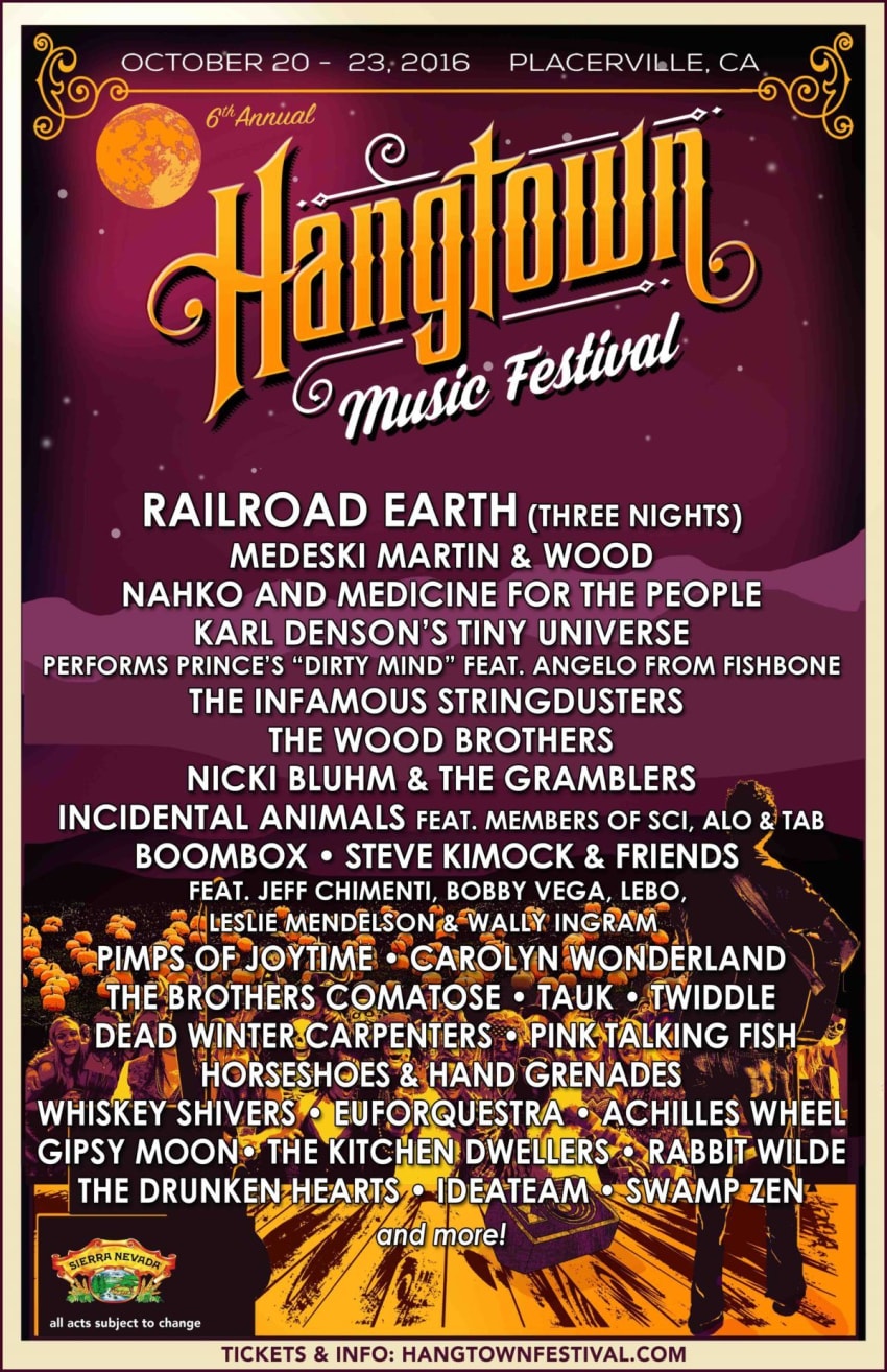 Hangtown 2016 Updated Poster