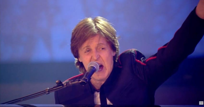 McCartney Olympics Screengrab
