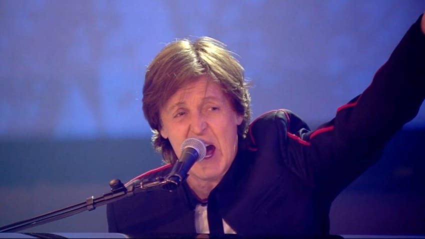 Paul McCartney Performs At The 2012 London Olympics