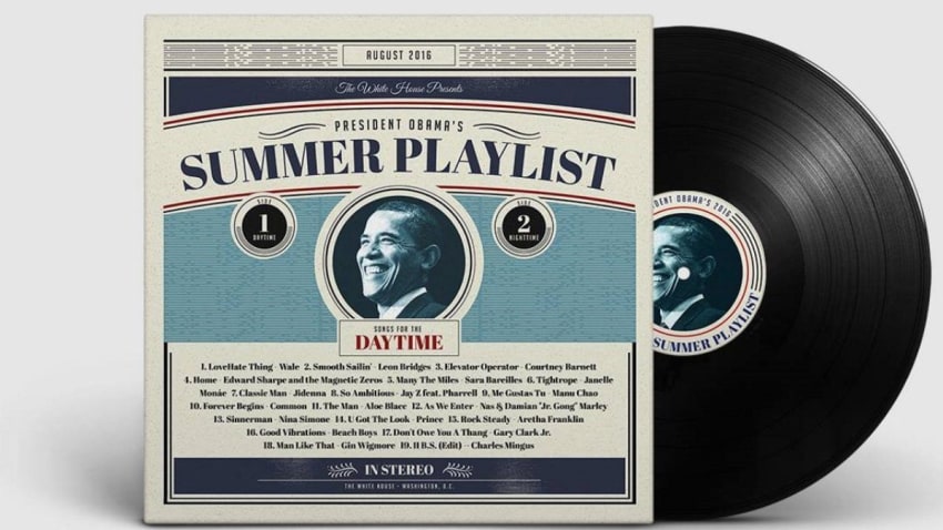 President Barack Obama Shares 2016 Summer Spotify Playlists