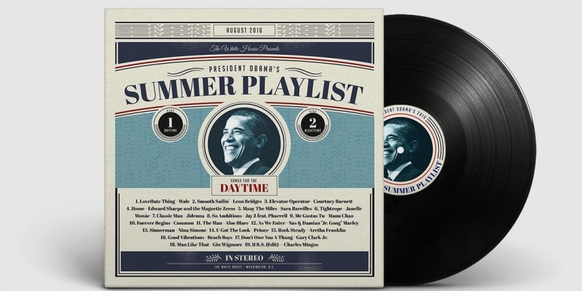 POTUS Summer 2016 Playlist Day